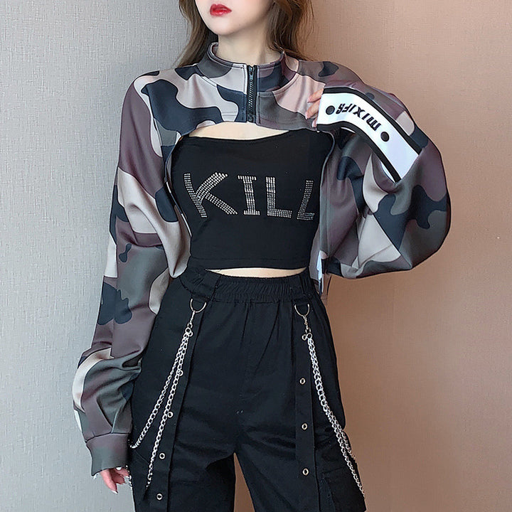 Camouflage Jacket and Kill Top Set