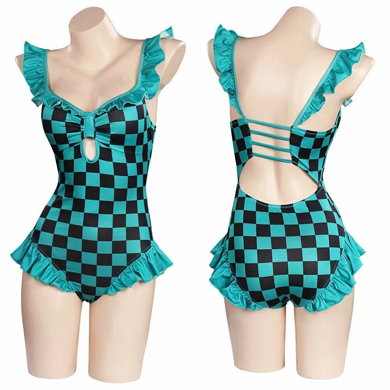 Japanese Anime Summer Demon Slayer 2 piece Swimsuit – SYNDROME - Cute  Kawaii Harajuku Street Fashion Store