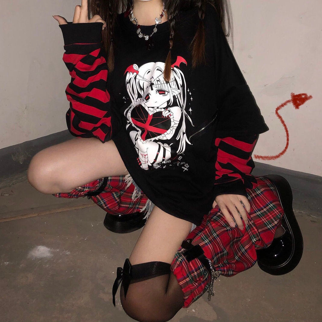 KIDILL 20ss Devil girl shirts
