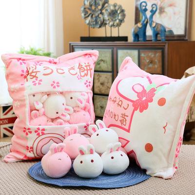 Kawaii Pastel Butt Pattern Pillows
