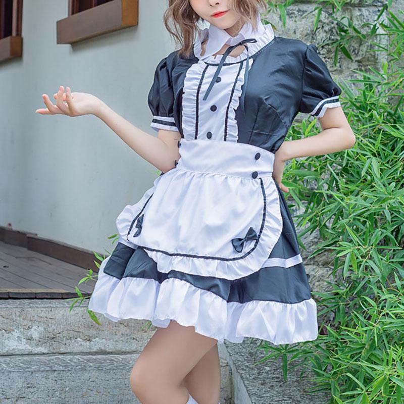 "I Serve You" Maid Dress SD00026 - SYNDROME - Cute Kawaii Harajuku Street Fashion Store