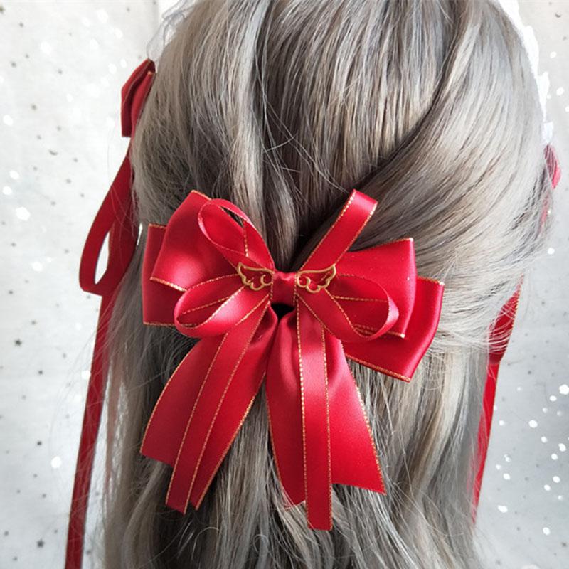 Winged Bow Hair Clip SD01269 - SYNDROME - Cute Kawaii Harajuku Street Fashion Store