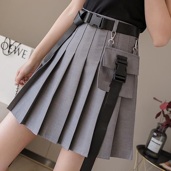 Safety Pocket Skirt SD00459 - SYNDROME - Cute Kawaii Harajuku Street Fashion Store