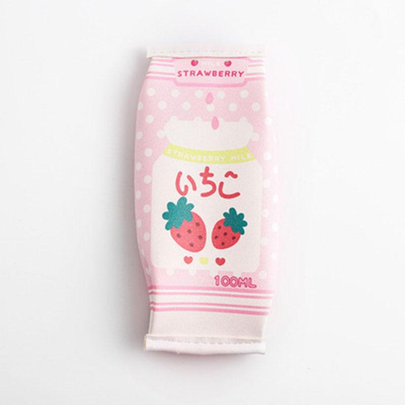 Strawberry Milk Pencil Bags SD01373 - SYNDROME - Cute Kawaii Harajuku Street Fashion Store