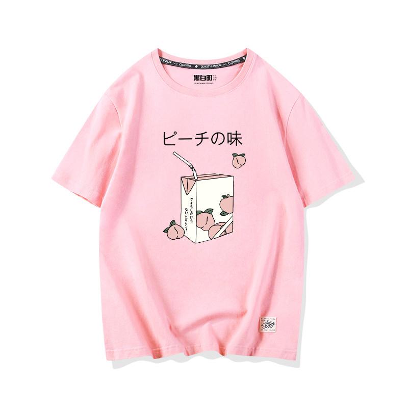 Peachy Drink T-shirt SD01504 - SYNDROME - Cute Kawaii Harajuku Street Fashion Store