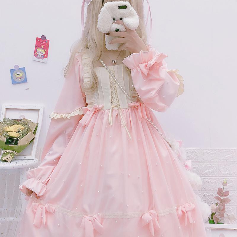 Babydoll Maiden Dress - Kawaii Fashion Shop  Cute Asian Japanese Harajuku  Cute Kawaii Fashion Clothing