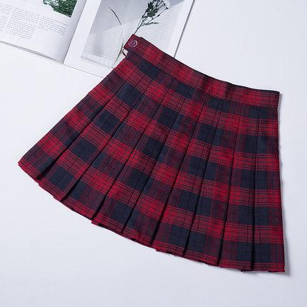 Pleated School Plaid Skirt SD01503 - SYNDROME - Cute Kawaii Harajuku Street Fashion Store