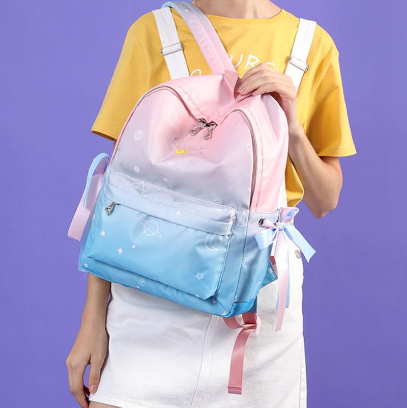 Pastel Planet Star Crown Backpack SD00270 - SYNDROME - Cute Kawaii Harajuku Street Fashion Store