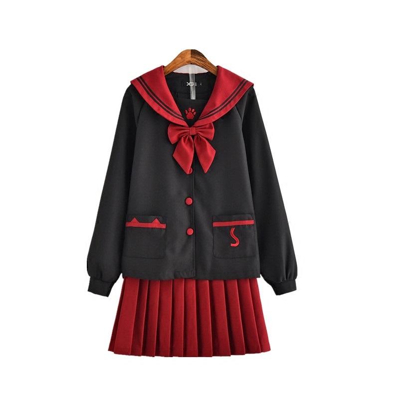 Kitty School Uniform SD01585 - SYNDROME - Cute Kawaii Harajuku Street Fashion Store