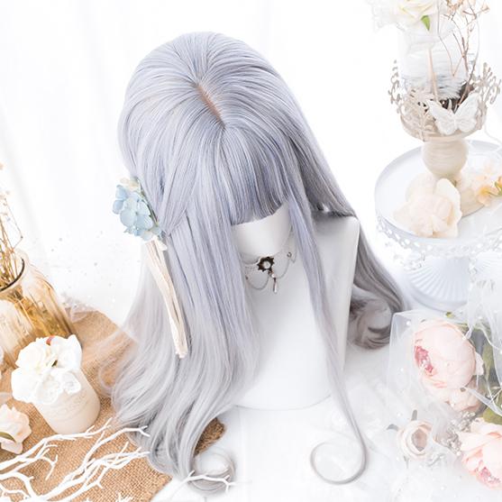 Silver Gradient Long Wig SD00176 - SYNDROME - Cute Kawaii Harajuku Street Fashion Store