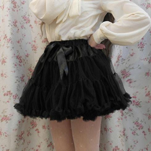 Fluffy Plush Tutu Skirt SD00777 - SYNDROME - Cute Kawaii Harajuku Street Fashion Store