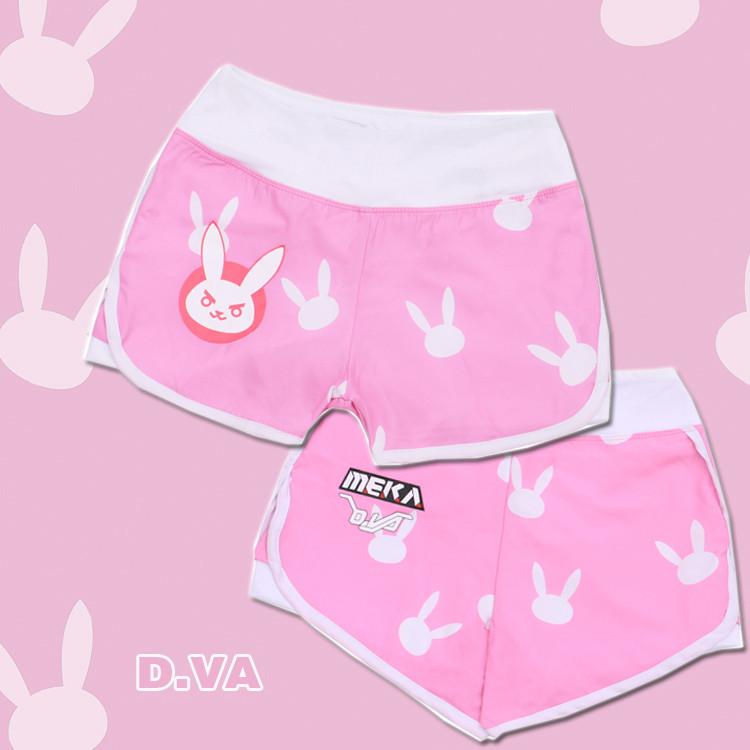 Overwatch D.VA Bunny Shorts SD02426 - SYNDROME - Cute Kawaii Harajuku Street Fashion Store