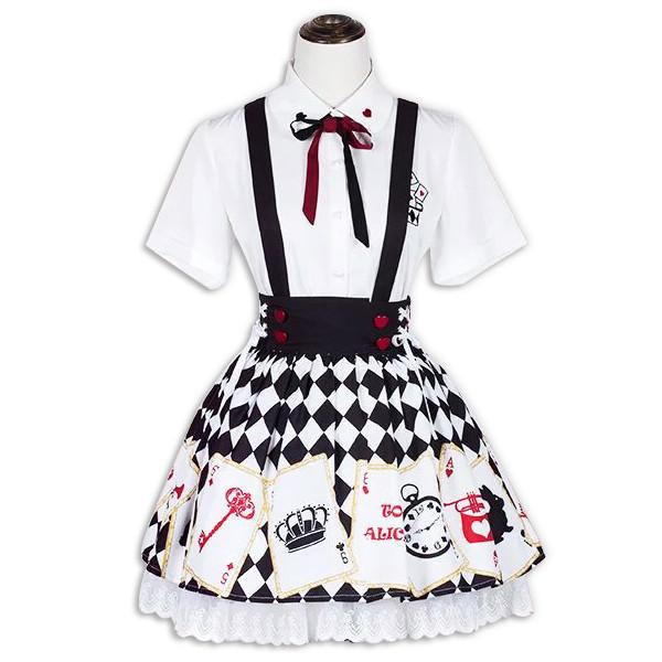 Alice In Wonderland Set SD02085 - SYNDROME - Cute Kawaii Harajuku Street Fashion Store