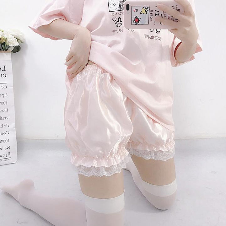Pumpkin Lace Shorts SD00728 - SYNDROME - Cute Kawaii Harajuku Street Fashion Store