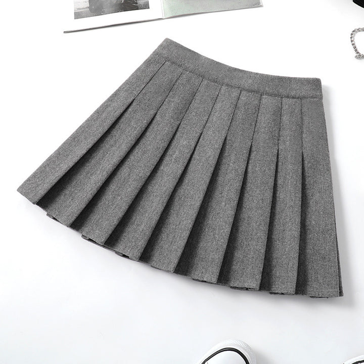 Thick Pleated Skirt