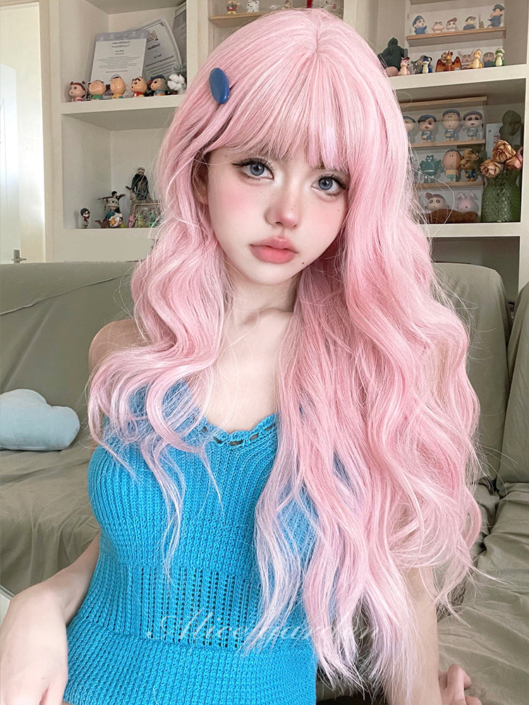 "Cherry Pink Girl" Way Long Wig