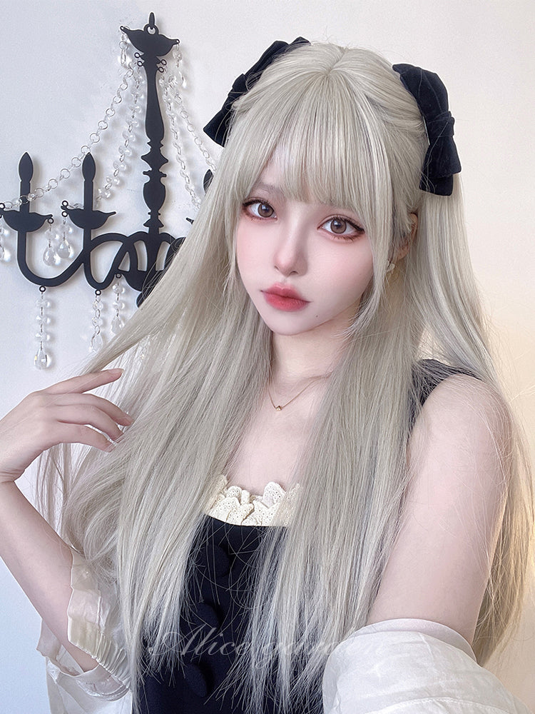 Lolita Silver Dolly Long Wig