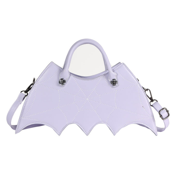 Spiderweb Bat Halloween Shoulder Bag