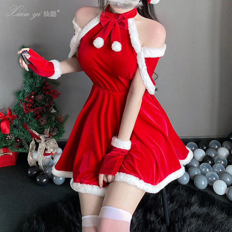 Christmas Velvet Dress