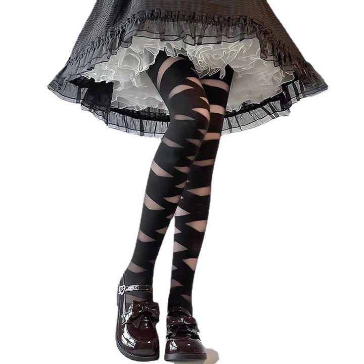 Lolita Mesh Silk Stockings