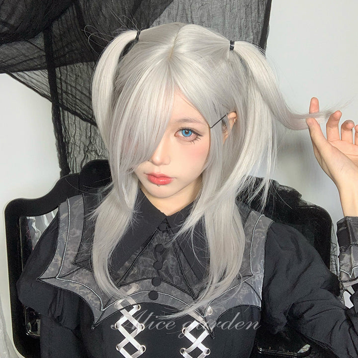 Harajuku Silver Long Wig