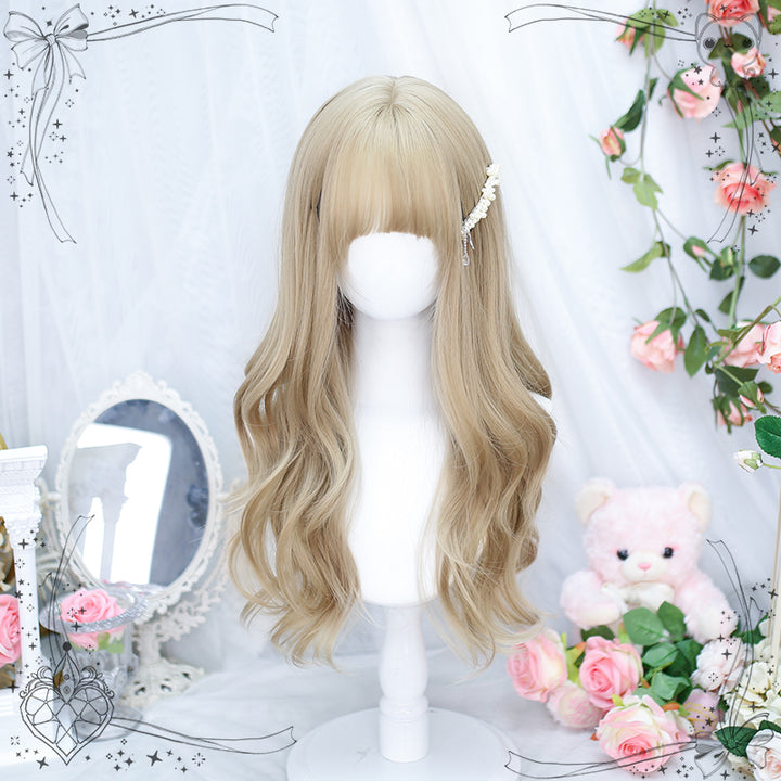 Lolita Blonde Wavy Long Wig