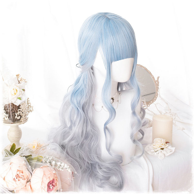 "Cloudy Day" Gradient Wavy Lolita Long Wig
