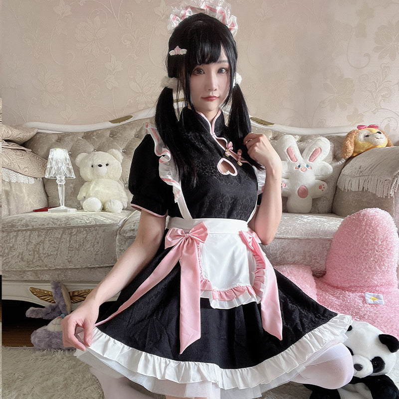 Cheongsam Cute Maid Dress
