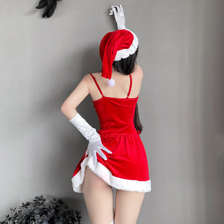 Christmas Red Velvet Dress