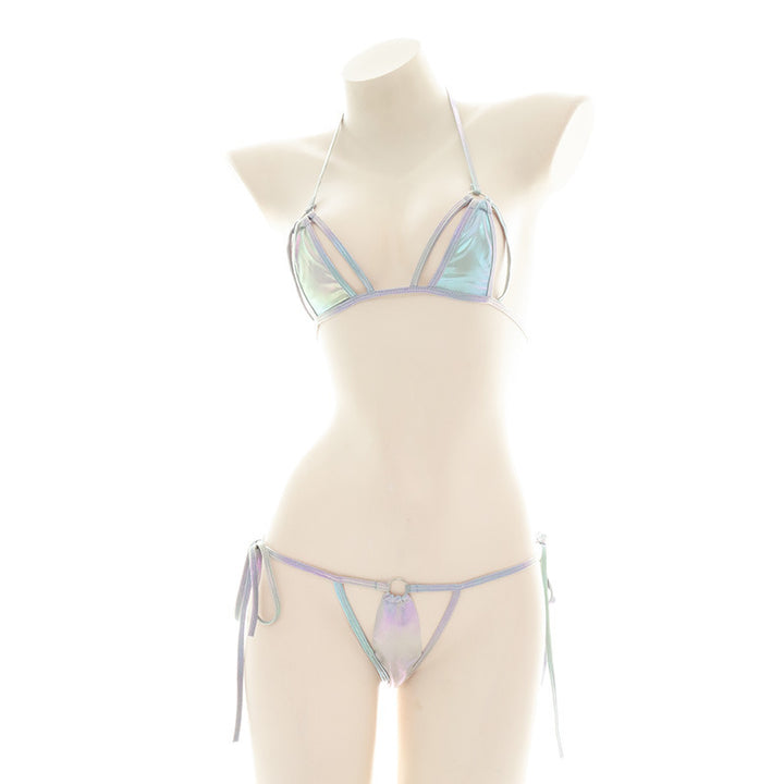 Holographic Mini Bikini Lingerie