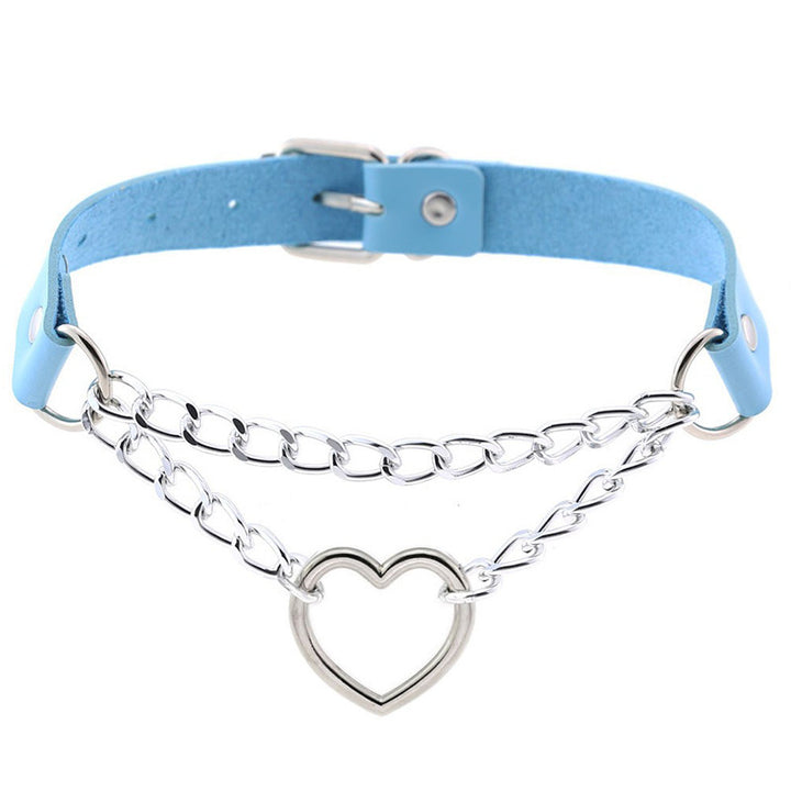 Chain Heart Collar