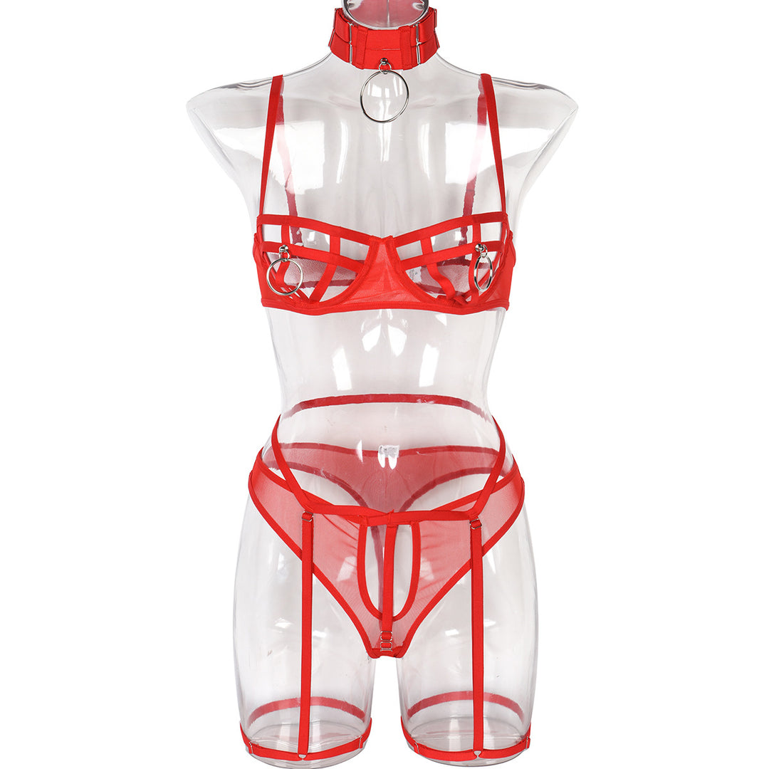 New cute homewear three-dimensional sling bra set · Harajuku
