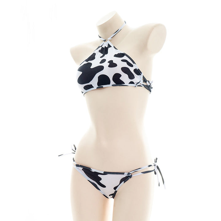 Summer Cow Print Bikini Swimwear