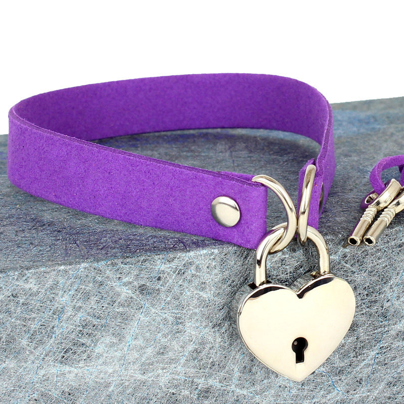 Key Locker Heart Collar