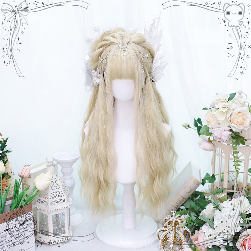 Blonde Wavy Angel Long Wig