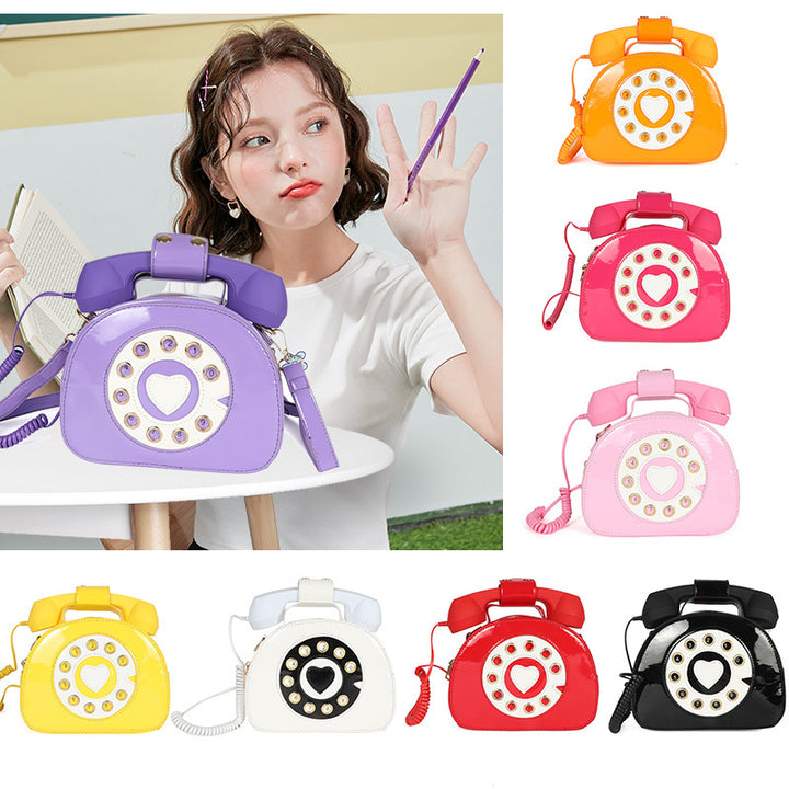Rotary Phone Shoulder Bag