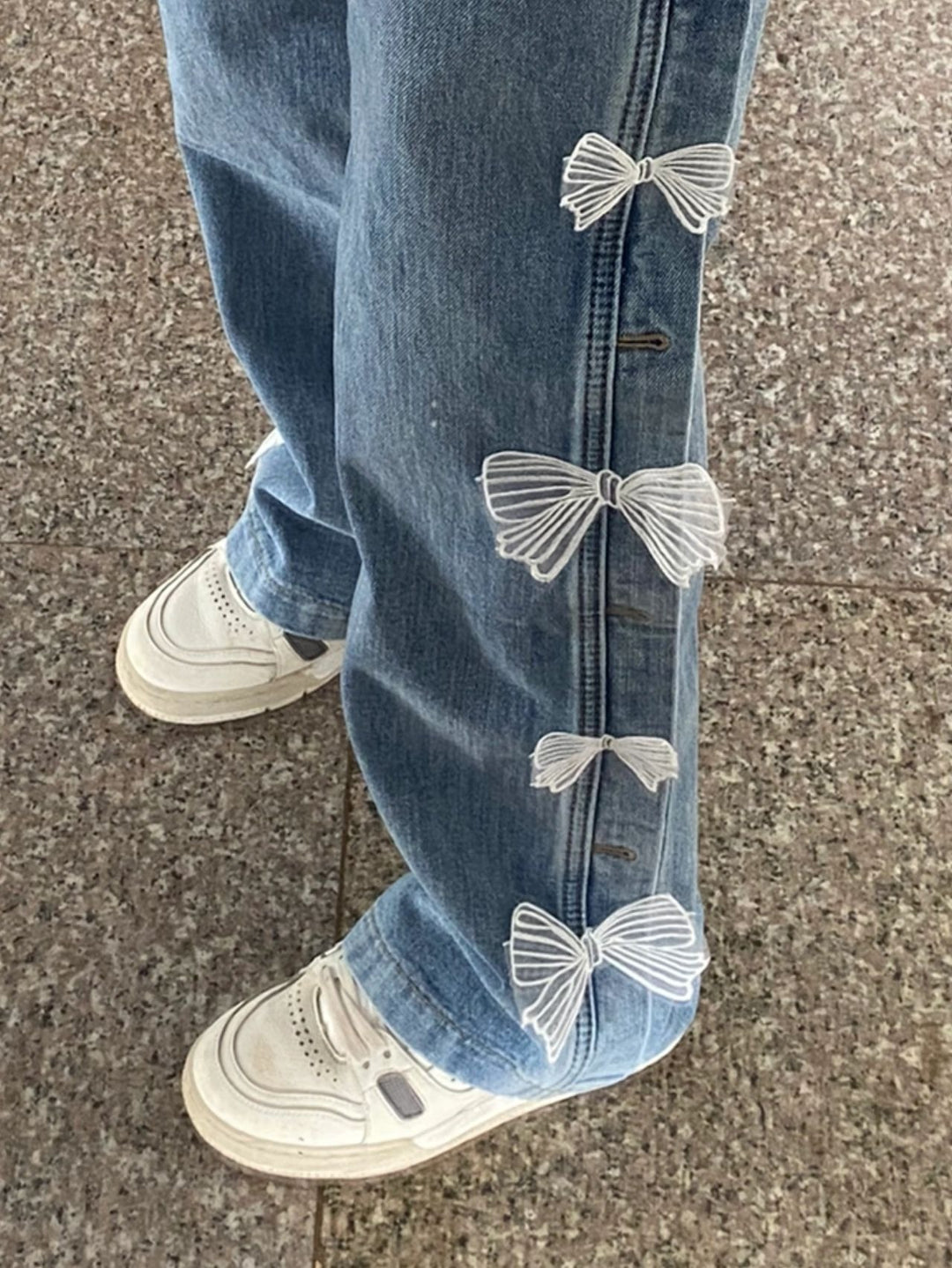 Butterfly Loose Street Pants