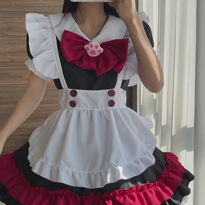 "Wonder Land" Kawaii Lolita Maid Dress