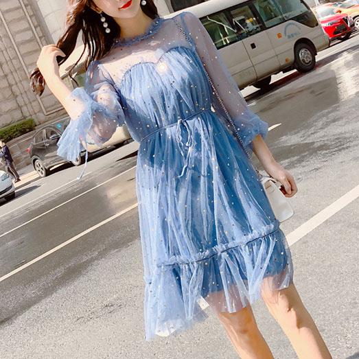 Korean Summer Organza Star Dress SD02451 – SYNDROME - Cute Kawaii ...