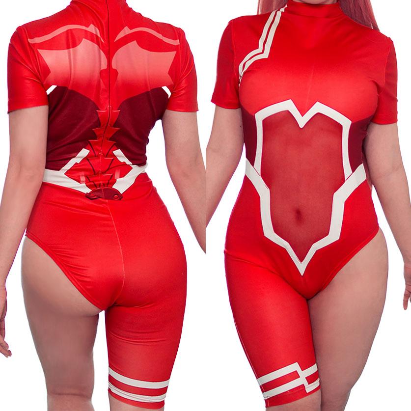 SALE Darling In The Franxx Zero Two Battle Suit Swimsuit MF00071 - SYNDROME - Cute Kawaii Harajuku Street Fashion Store