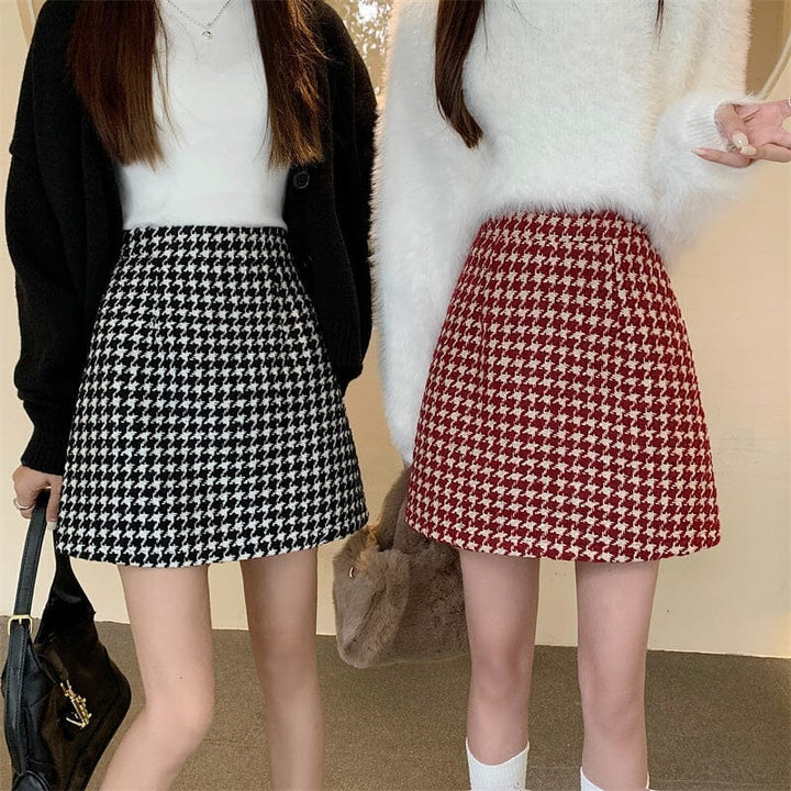 Autumn Winter High Waist Skirt SD2108