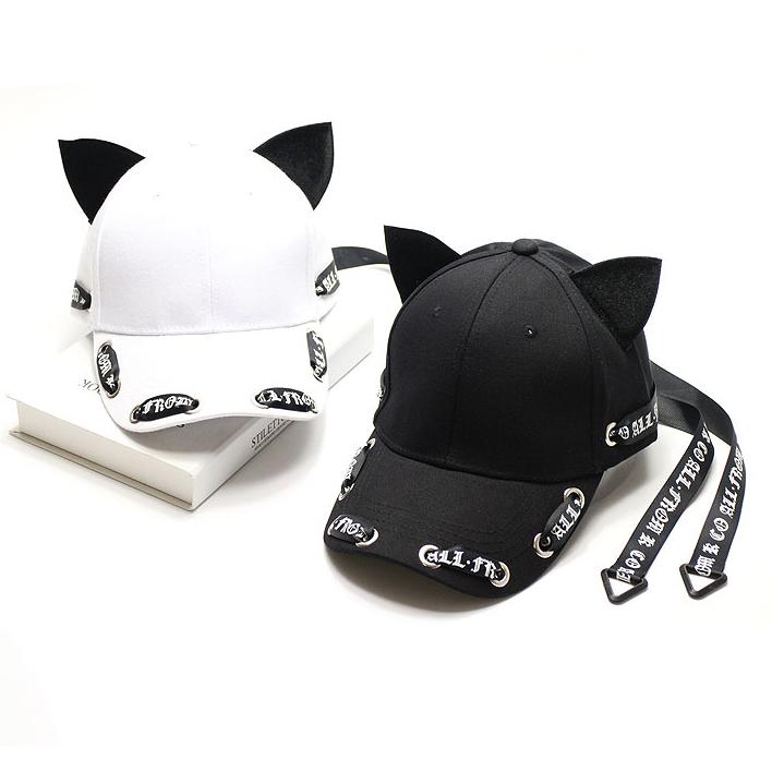 Cat Baseball Cap SD00381 - SYNDROME - Cute Kawaii Harajuku Street Fashion Store