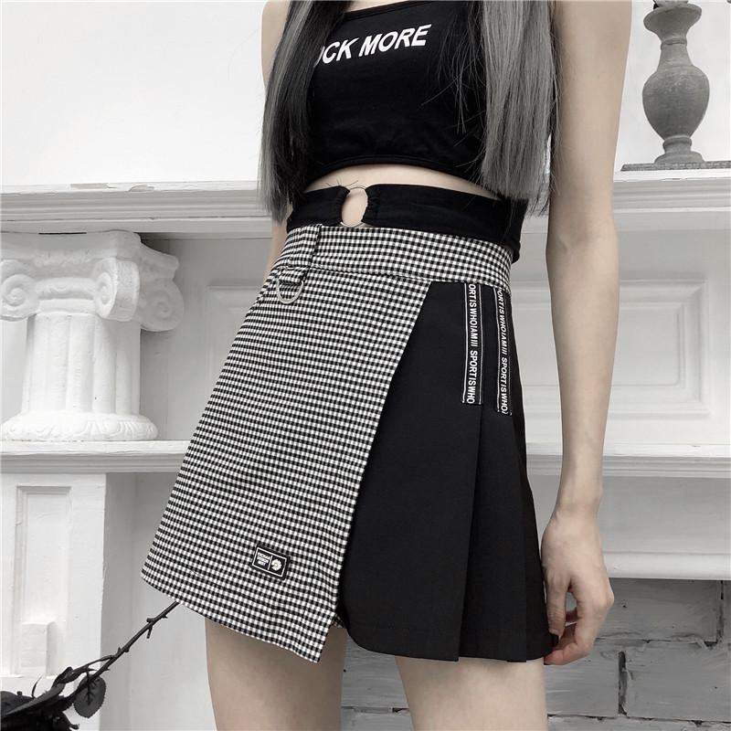 Checkered Skirt Shorts SD00606