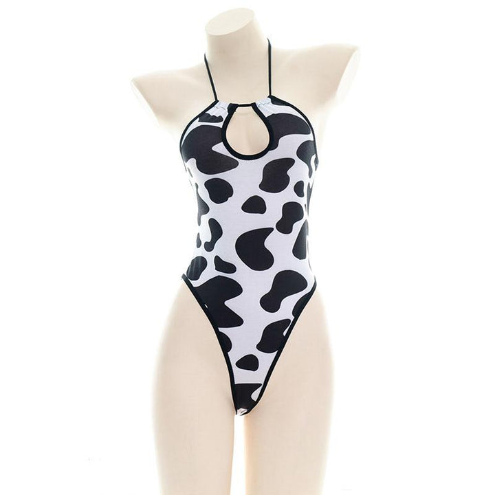 Cow Hollow Chest Bodysuit Swimsuit SD00754