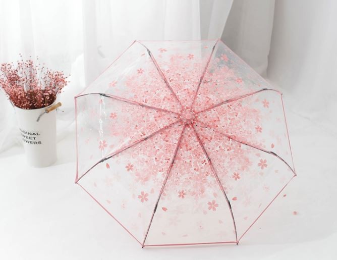 Cherry Blossom Transparent Umbrella SD01699 - SYNDROME - Cute Kawaii Harajuku Street Fashion Store