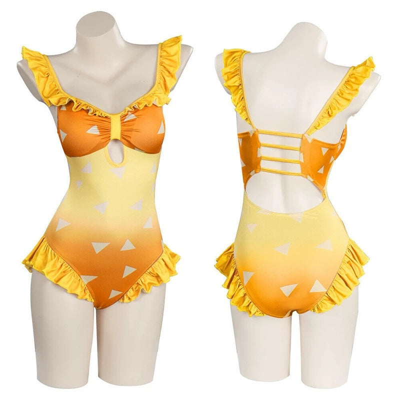 Japanese Anime Summer Demon Slayer 2 piece Swimsuit – SYNDROME - Cute  Kawaii Harajuku Street Fashion Store