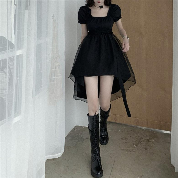 Fairy Mesh Black Dress SD01205