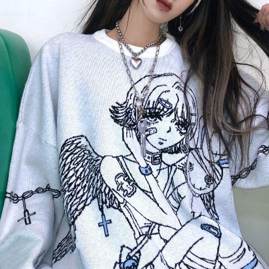 Fallen Angel Girl Sweater SD00901