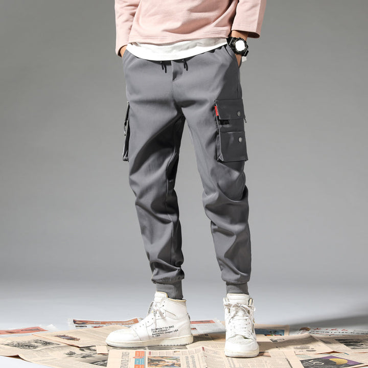 Flap Pocket Tapered Joggers M00008