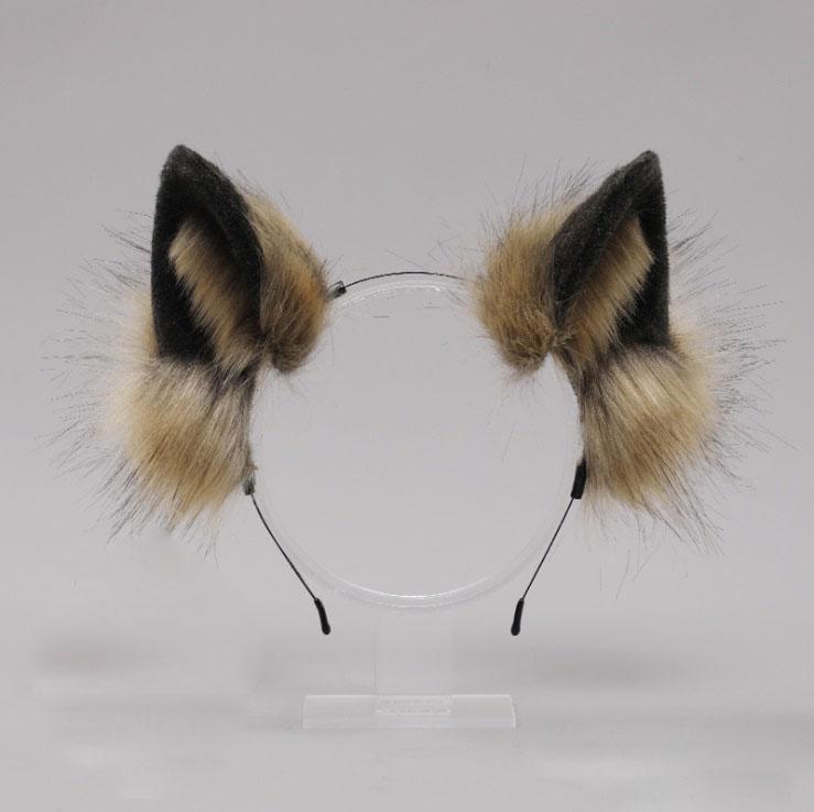 Furry Wolf Ear Headband SD02061